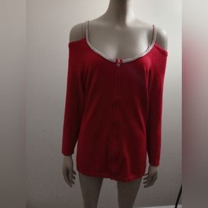 Ashley Stewart red top